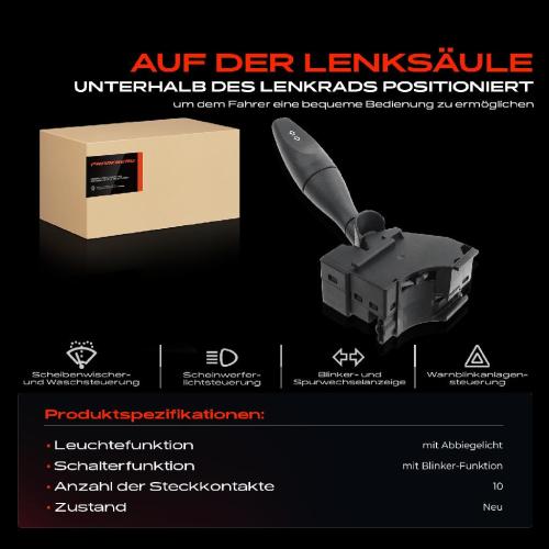 1x Kombischalter Lenkstockschalter für Ford Tourneo Connect Transit FA FM FN 2000-2013 Bild 1x Kombischalter Lenkstockschalter für Ford Tourneo Connect Transit FA FM FN 2000-2013