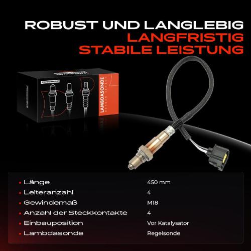 1x Lambdasonde Regelsonde Vor Katalysator für Ford Focus II III C-Max Galaxy Mondeo IV Volvo C30 Bild 1x Lambdasonde Regelsonde Vor Katalysator für Ford Focus II III C-Max Galaxy Mondeo IV Volvo C30