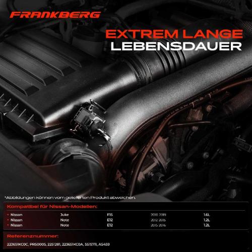 1x Saugrohrdruck Sensor 4-polig für Nissan Juke F15 E12 1.6L 1.2L 2011-2019 Bild 1x Saugrohrdruck Sensor 4-polig für Nissan Juke F15 E12 1.6L 1.2L 2011-2019