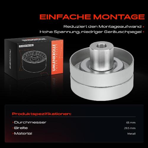 1x Umlenkrolle Führungsrolle für Ford Ranger TKE Transit FA FB FAD FFD Bild 1x Umlenkrolle Führungsrolle für Ford Ranger TKE Transit FA FB FAD FFD