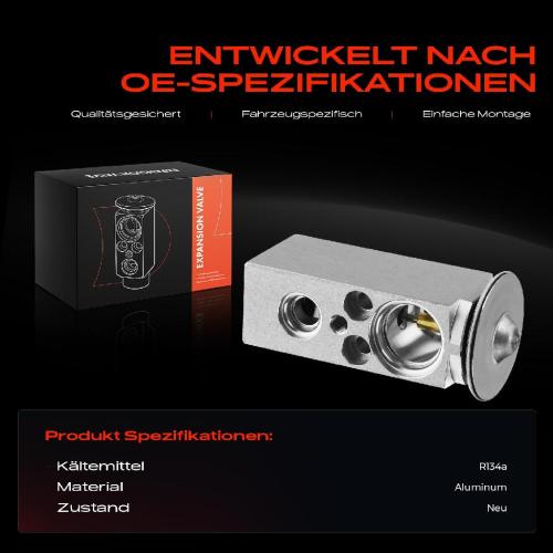 1x Expansionsventil Klimaanlage für Mercedes-Benz W124 S124 C124 W461 W463 W140 Bild 1x Expansionsventil Klimaanlage für Mercedes-Benz W124 S124 C124 W461 W463 W140