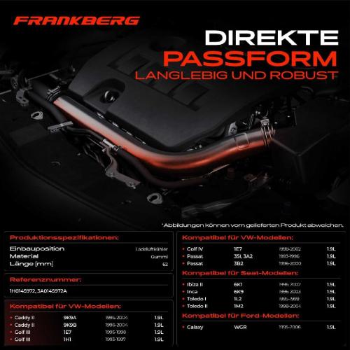 1x Kühlerschlauch Turboschlauch für VW Golf Polo Passat Sharan Vento Ford Galaxy Seat Alhambra Cordoba Vario Bild 1x Kühlerschlauch Turboschlauch für VW Golf Polo Passat Sharan Vento Ford Galaxy Seat Alhambra Cordoba Vario