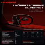 1x Außenspiegel Links für Ford KA RU8 1.2L 2008-2016