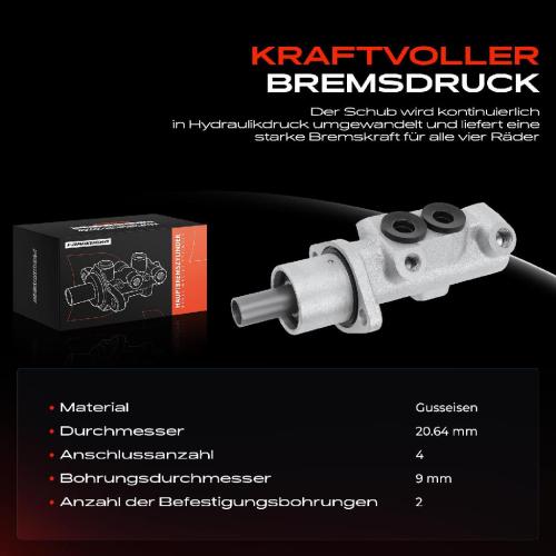 1x Hauptbremszylinder Bremszylinder für Renault Clio II BB CB 1.2L-1.9L Bild 1x Hauptbremszylinder Bremszylinder für Renault Clio II BB CB 1.2L-1.9L