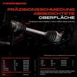 1x Antriebswelle Gelenksatz Vorderachse für Citroën C2 JM C3 FC FN SC HB Peugeot 207 1007