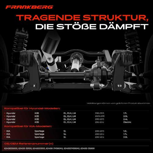 1x Achskörper Achsträger Motorträger Vorderachse für Hyundai iX35 EL ELH LM KIA Sportage SL Bild 1x Achskörper Achsträger Motorträger Vorderachse für Hyundai iX35 EL ELH LM KIA Sportage SL
