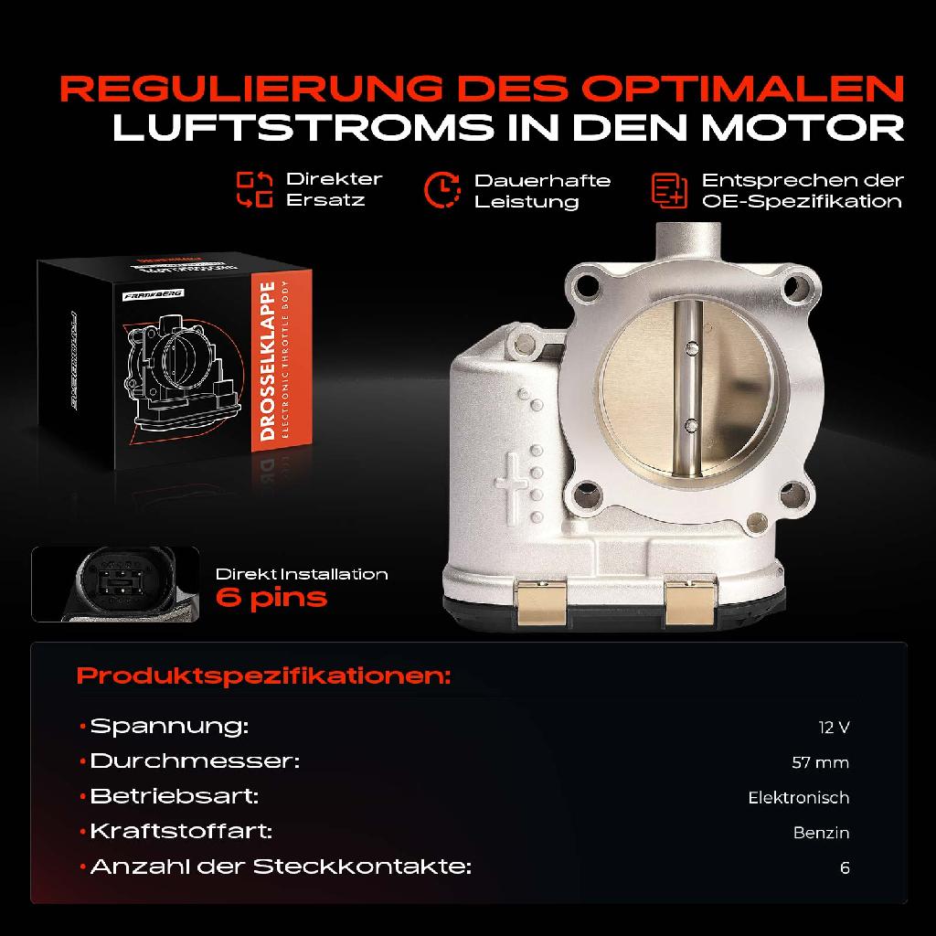 1x Drosselklappe Drosselklappenstutzen für Audi A3A4 8W2 8WC F5P A7