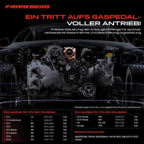 1x Drosselklappe Drosselklappenstutzen für Citroën C4 C5 C8 Peugeot 307 407 807 Expert 1.8L 2.0L Bild 1x Drosselklappe Drosselklappenstutzen für Citroën C4 C5 C8 Peugeot 307 407 807 Expert 1.8L 2.0L