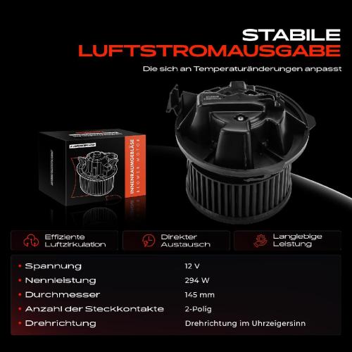 Frankberg 1x Gebläsemotor Innenraumgebläse für Citroën C5 I DC Break DE 1.8L-3.0L 2001-2004 Bild Frankberg 1x Gebläsemotor Innenraumgebläse für Citroën C5 I DC Break DE 1.8L-3.0L 2001-2004