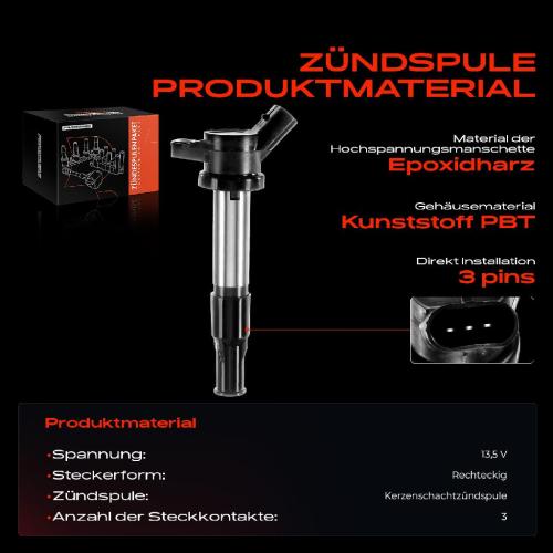 1x Zündmodul Zündspule für Chevrolet Epica KL1 2.0L 2.5L 2006-2011 Bild 1x Zündmodul Zündspule für Chevrolet Epica KL1 2.0L 2.5L 2006-2011