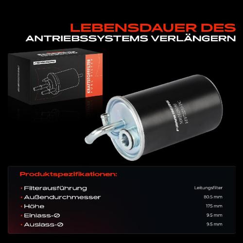 1x Kraftstofffilter für Chrysler Sebring Dodge Caliber Jeep Compass Bild 1x Kraftstofffilter für Chrysler Sebring Dodge Caliber Jeep Compass