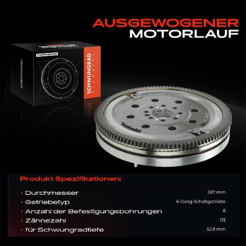 1x Schwungrad Zweimassenschwungrad für Ford C-Max S-Max Focus Mondeo Galaxy Kuga Volvo C30 V70 Bild 1x Schwungrad Zweimassenschwungrad für Ford C-Max S-Max Focus Mondeo Galaxy Kuga Volvo C30 V70