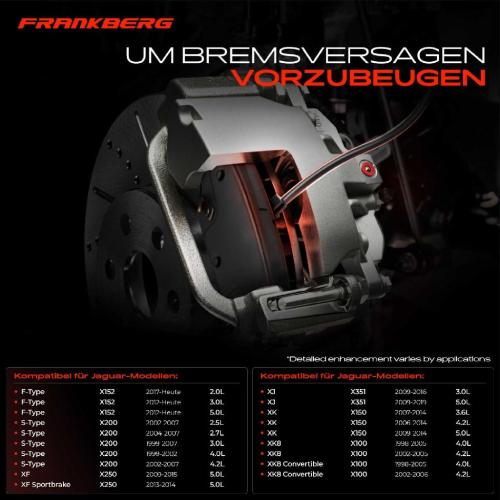 1x Warnkontakt Bremsbelagverschleiß Vorderachse für Jaguar F-Type X152 S-Type XF XJ XK Bild 1x Warnkontakt Bremsbelagverschleiß Vorderachse für Jaguar F-Type X152 S-Type XF XJ XK