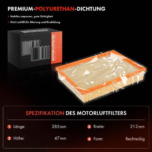 2x Luftfilter Filtereinsatz für Volvo 740 760 780 960 S90 Bentley Rolls-Royce Bild 2x Luftfilter Filtereinsatz für Volvo 740 760 780 960 S90 Bentley Rolls-Royce
