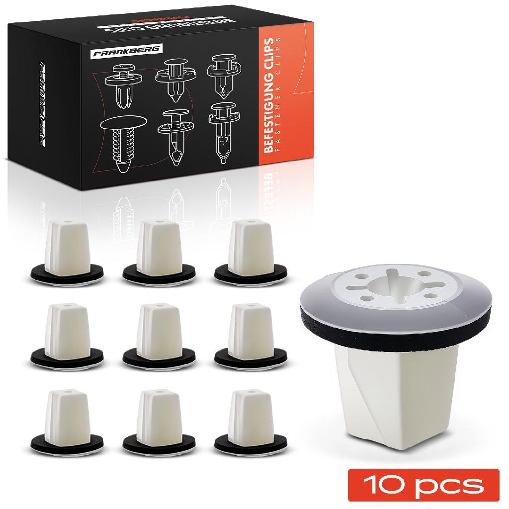 Frankberg 10x Befestigungsclips Träger für Mazda 2 3 Stufenheck 5 CW 6 Hatchback