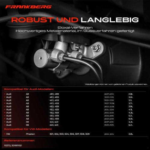 1x Hauptbremszylinder Bremszylinder für VW Phaeton 3D Audi A8 4E2 4E8 R8 422 427 Bild 1x Hauptbremszylinder Bremszylinder für VW Phaeton 3D Audi A8 4E2 4E8 R8 422 427