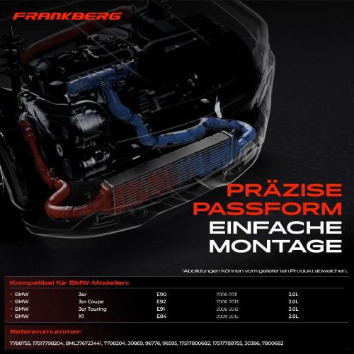 1x Ladeluftkühler Turbokühler für BMW 3er E91 E90 E92 X1 E84 335d xDrive25d Bild 1x Ladeluftkühler Turbokühler für BMW 3er E91 E90 E92 X1 E84 335d xDrive25d