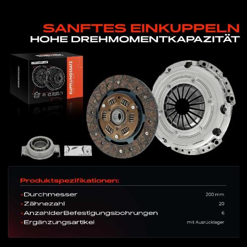 1x Kupplungssatz für Fiat Brava Bravo I Marea Weekend Multipla Lancia Dedra SW Delta II Lybra 1.6L Bild 1x Kupplungssatz für Fiat Brava Bravo I Marea Weekend Multipla Lancia Dedra SW Delta II Lybra 1.6L