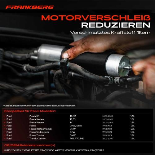 1x Kraftstofffilter für Ford Focus Fiesta Transit Kasten Kombi 1999-2013 Bild 1x Kraftstofffilter für Ford Focus Fiesta Transit Kasten Kombi 1999-2013