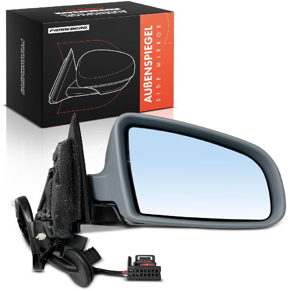 Frankberg 1x Außenspiegel Rechts für Audi A3 8P1 1.4L 1.6L 1.8L 1.9L 2.0L 3.2L 2003-2008