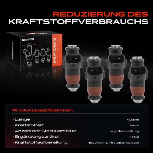 Frankberg 4x Einspritzventil Einspritzdüse für VW Golf IV Polo Skoda Seat Leon Bild Frankberg 4x Einspritzventil Einspritzdüse für VW Golf IV Polo Skoda Seat Leon