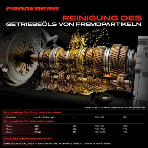 1x Hydraulikfiltersatz Automatikgetriebe für Volvo S80 I 184 XC90 275 Chevrolet Bild 1x Hydraulikfiltersatz Automatikgetriebe für Volvo S80 I 184 XC90 275 Chevrolet