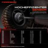 1x ABS Sensor Vorderachse beidseitig für BMW F90 G30 G31 G32 G11 G12 F91 G14 F92 G15 F93 G16 Bj ab 2015