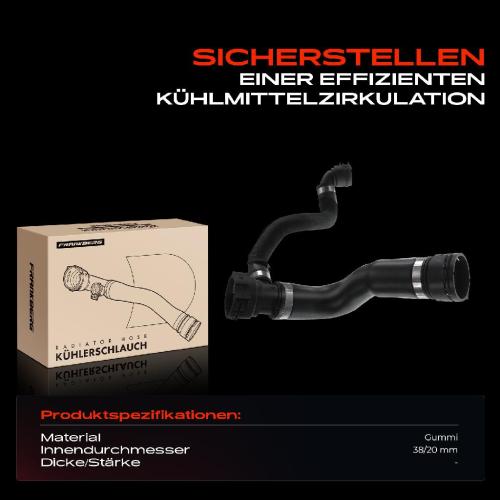 1x Kühlerschlauch Kühlwasserschlauch für BMW X5 E70 X6 E71 E72 3.0L 2007-2014 Bild 1x Kühlerschlauch Kühlwasserschlauch für BMW X5 E70 X6 E71 E72 3.0L 2007-2014