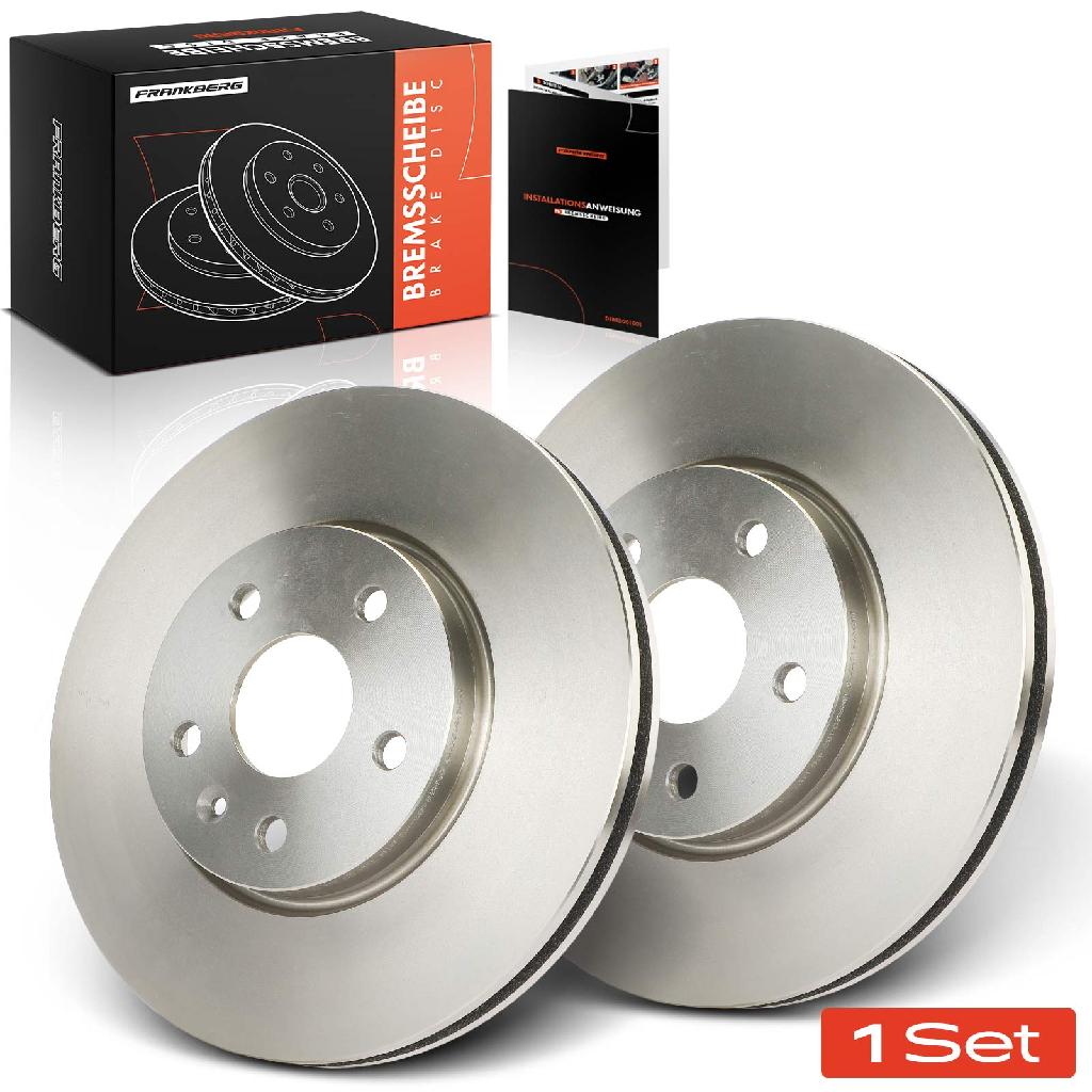 Frankberg 2x Bremsscheiben Vorderachse für Opel Insignia A Country Tourer Sports Stufenheck Saab 9-5