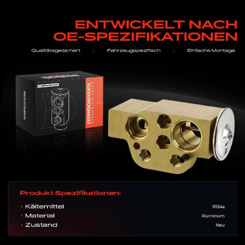 1x Expansionsventil Klimaanlage für VW Polo 9N Skoda Fabia I II Audi A1 Seat Ibiza Bild 1x Expansionsventil Klimaanlage für VW Polo 9N Skoda Fabia I II Audi A1 Seat Ibiza