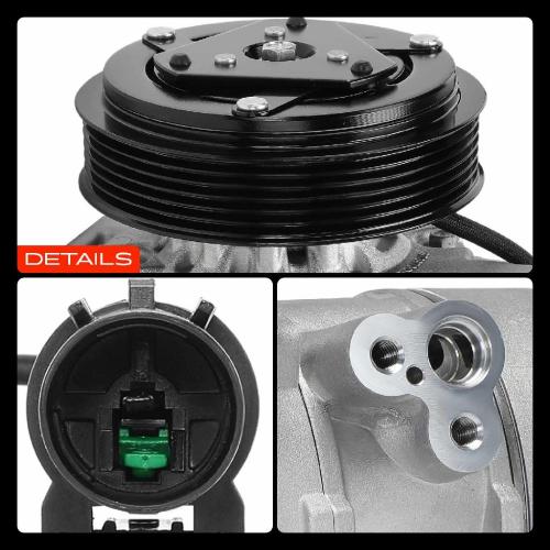 1x Klimakompressor für KIA Sorento II XM 2.0L 2.2L 2009-2012 Bild 1x Klimakompressor für KIA Sorento II XM 2.0L 2.2L 2009-2012