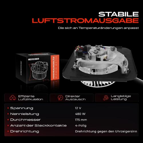 Frankberg 1x Gebläsemotor Innenraumgebläse für Mercedes-Benz W140 C140 1991-1998 Bild Frankberg 1x Gebläsemotor Innenraumgebläse für Mercedes-Benz W140 C140 1991-1998