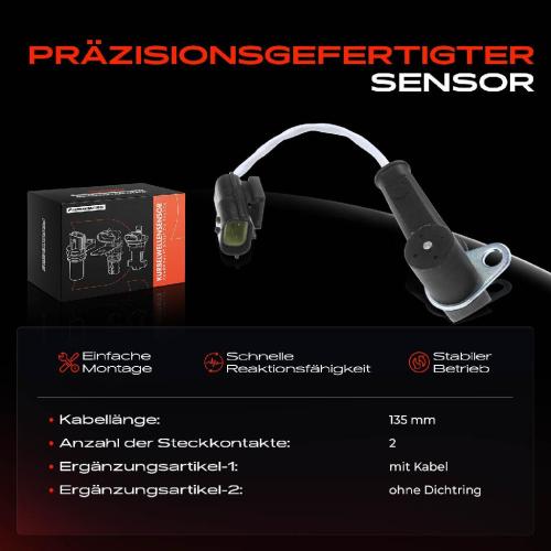 1x Kurbelwellensensor Impulsgeber für Jaguar XJ Coupe X300 X330 XJ40 3.2L 4.0L Bild 1x Kurbelwellensensor Impulsgeber für Jaguar XJ Coupe X300 X330 XJ40 3.2L 4.0L