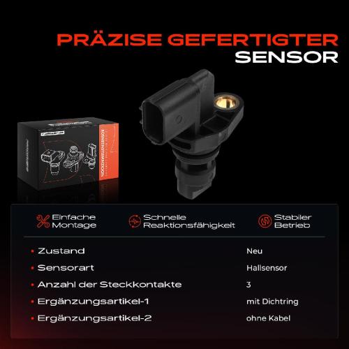 1x Nockenwellenposition Sensor für Suzuki Swift IV FZ NZ Bj ab 2010 1.2L Bild 1x Nockenwellenposition Sensor für Suzuki Swift IV FZ NZ Bj ab 2010 1.2L
