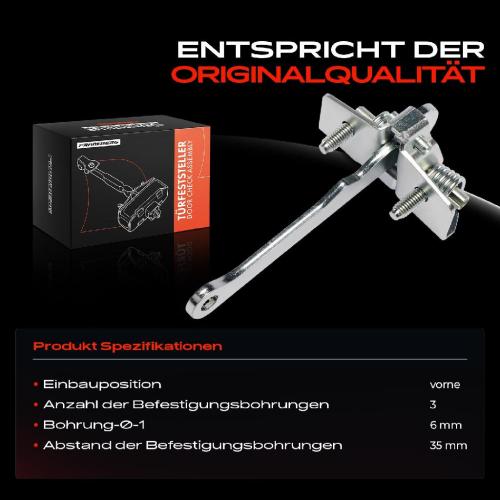 1x Türfeststeller Türfangband Türstopper Vorne für Peugeot 205 I II 309 I II 405 I Break Bild 1x Türfeststeller Türfangband Türstopper Vorne für Peugeot 205 I II 309 I II 405 I Break