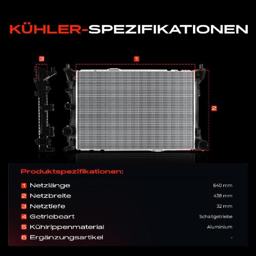 Frankberg 1x Kühler Wasserkühler Motorkühler für Mercedes-Benz C-Klasse Coupe T-Model W204 C204 S204 Bild Frankberg 1x Kühler Wasserkühler Motorkühler für Mercedes-Benz C-Klasse Coupe T-Model W204 C204 S204