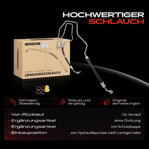1x Servolenkung Schlauch für VW Golf 4 Bora 1J Audi A3 8L Seat Leon Skoda Octavia I Bild 1x Servolenkung Schlauch für VW Golf 4 Bora 1J Audi A3 8L Seat Leon Skoda Octavia I