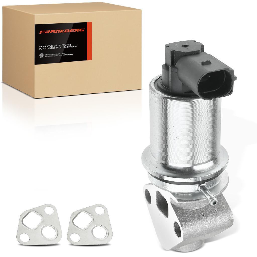 Frankberg 1x AGR-Ventil Abgasrückführungsventil für VW Golf Polo Audi A2 Seat Arosa Ibiza III Inca Leon Toledo II Skoda
