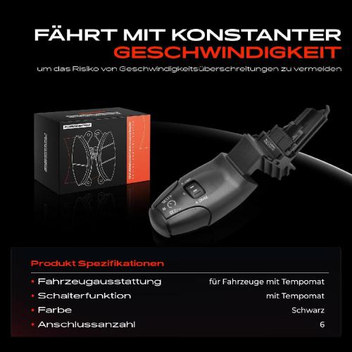 1x Lenkstockschalter Hebel Tempomat für Citroën Berlingo C2 Jumpy Peugeot 206 308 Bild 1x Lenkstockschalter Hebel Tempomat für Citroën Berlingo C2 Jumpy Peugeot 206 308