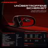 1x Außenspiegel Links für Citroën C-Elysee DD Peugeot 301 1.2L 1.6L Bj ab 2012