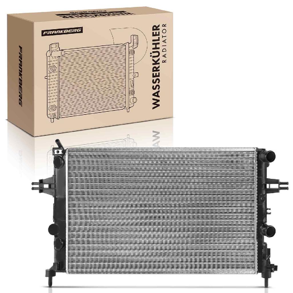 Frankberg 1x Kühler Wasserkühler Motorkühler für Opel Astra G CC F08 F48 Caravan 1.2L 1.4L