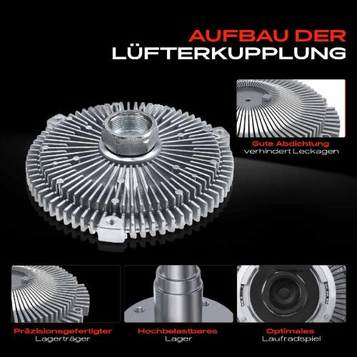 1x Lüfterkupplung Kühlerlüfte für Mercedes-Benz W210 S210 E430 W163 ML430 ML55 AMG R129 500 Bild 1x Lüfterkupplung Kühlerlüfte für Mercedes-Benz W210 S210 E430 W163 ML430 ML55 AMG R129 500