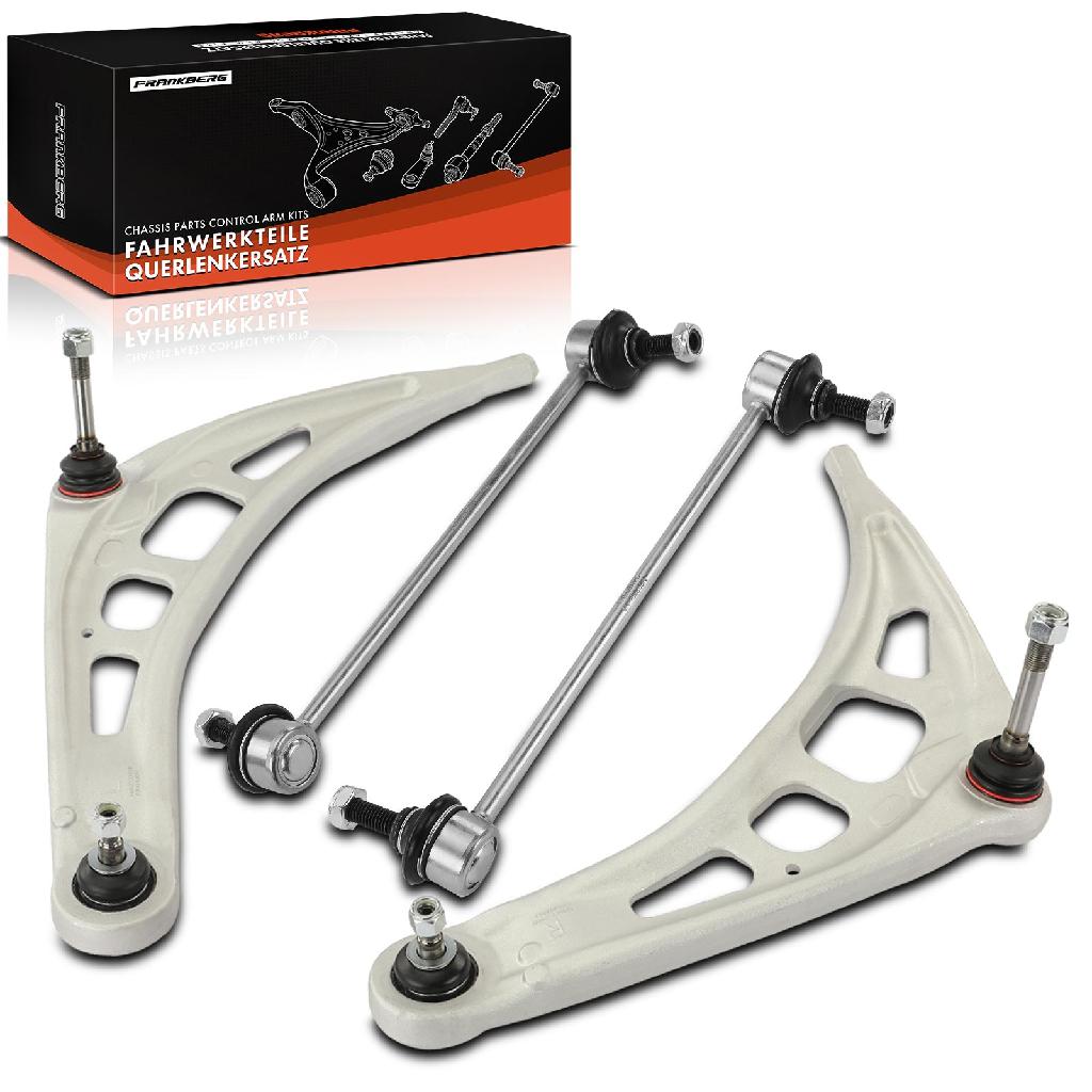 Frankberg 1x Querlenker Satz Vorderachse für BMW 3er E46 3er Cabriolet 3er Compact 3er Coupe 3er Touring Z4 Coupe E86