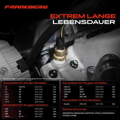 1x Sensor Kraftstoffdruck Drucksensor für Fiat Scudo Citroën C3 Peugeot 308 407 Bild 1x Sensor Kraftstoffdruck Drucksensor für Fiat Scudo Citroën C3 Peugeot 308 407