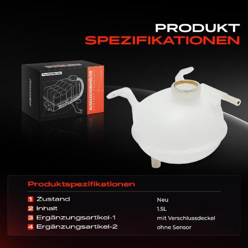 1x Ausgleichsbehälter Kühlmittelbehälter für Opel Corsa B S93 1.2L 1.4L 1993-2000 Bild 1x Ausgleichsbehälter Kühlmittelbehälter für Opel Corsa B S93 1.2L 1.4L 1993-2000