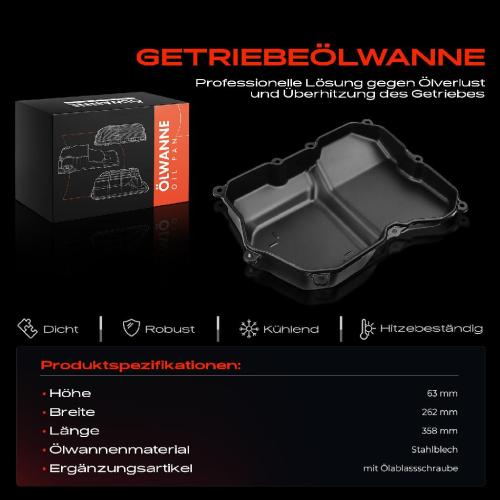 1x Ölwanne Getriebeölwanne für VW Passat Tiguan CC Audi Q3 1.4L-3.6L 2005-2018 Bild 1x Ölwanne Getriebeölwanne für VW Passat Tiguan CC Audi Q3 1.4L-3.6L 2005-2018
