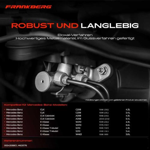 1x Hauptbremszylinder Bremszylinder für Mercedes-Benz CLK C208 55 AMG W210 E 430 Bild 1x Hauptbremszylinder Bremszylinder für Mercedes-Benz CLK C208 55 AMG W210 E 430