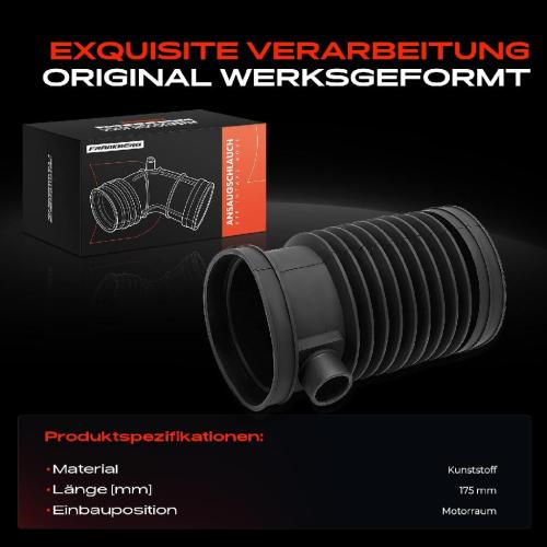 1x Ansaugschlauch, Luftfilter für BMW 5er E34 7er E32 E38 1992-2001 Bild 1x Ansaugschlauch, Luftfilter für BMW 5er E34 7er E32 E38 1992-2001
