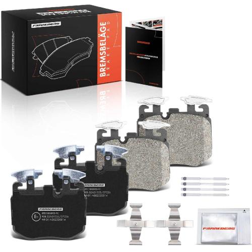 Frankberg 4x Bremsbeläge Vorderachse für BMW G42 G87 G21 G20 G28 G80 G21 G81 G23 G83 G22 G82 2015-2025 Bild Frankberg 4x Bremsbeläge Vorderachse für BMW G42 G87 G21 G20 G28 G80 G21 G81 G23 G83 G22 G82 2015-2025