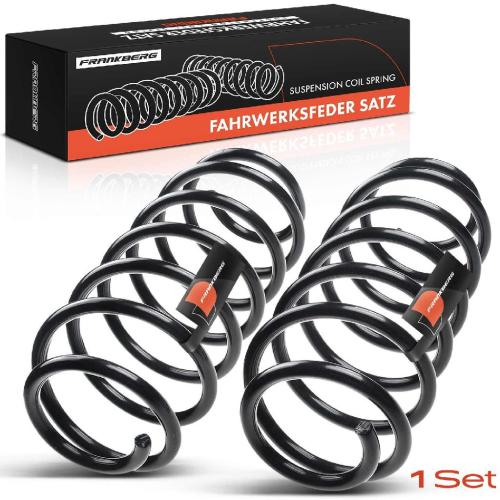 Frankberg 2x Fahrwerksfeder Vorderachse für Audi 80 893 894 1.4L 1.6L 1.8L 1.9L 2.0L 2.2L 2.3L 1986-1991 Bild Frankberg 2x Fahrwerksfeder Vorderachse für Audi 80 893 894 1.4L 1.6L 1.8L 1.9L 2.0L 2.2L 2.3L 1986-1991